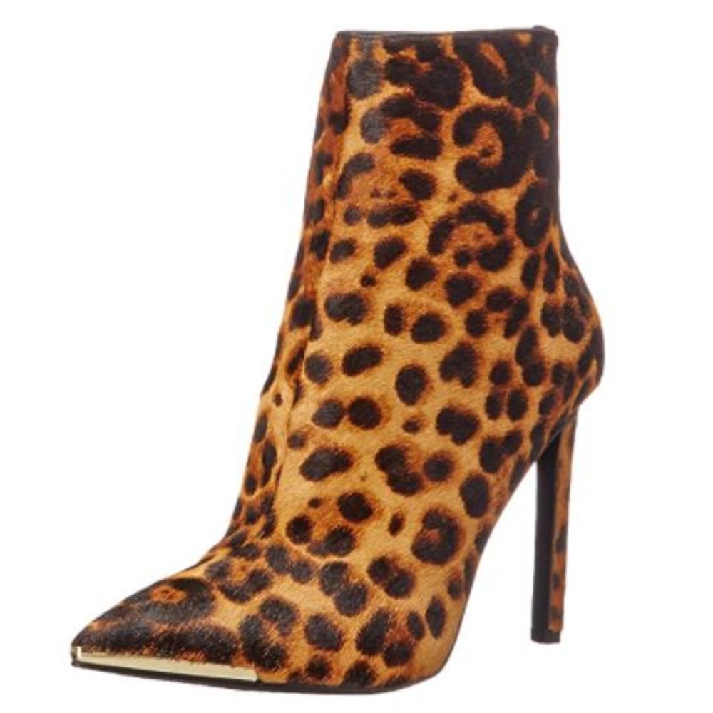 Nine West Turnstyle Pony Hair Pointy Toe Bootie